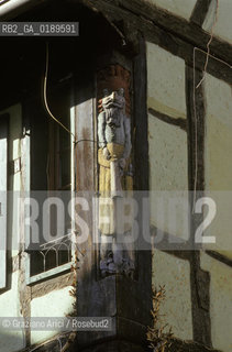( FRANCIA  )  ALSAZIA RIQUEWIHR : UNA VIA DEL CENTRO  © 1999 Graziano Arici/Rosebud2 / GEO GRATICCIO