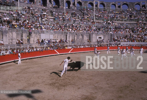 ( FRANCIA  )  PROVENCE-ALPES-COTE DAZUR ARLES : ARENA COURSE CAMARGUAISE © 1999 Graziano Arici/Rosebud2 / GEO