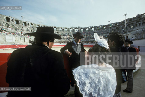 ( FRANCIA  )  PROVENCE-ALPES-COTE DAZUR ARLES : CORRIDA IN ARENA  © 1999 Graziano Arici/Rosebud2 / GEO