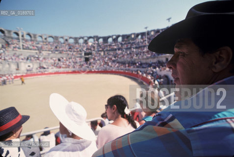 ( FRANCIA  )  PROVENCE-ALPES-COTE DAZUR ARLES : CORRIDA IN ARENA  © 1999 Graziano Arici/Rosebud2 / GEO