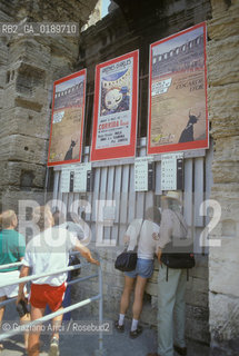( FRANCIA  )  PROVENCE-ALPES-COTE DAZUR ARLES : CORRIDA IN ARENA  © 1999 Graziano Arici/Rosebud2 / GEO