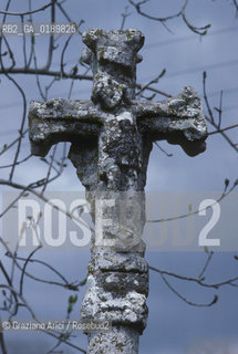 ( FRANCIA  )  MIDI-PYRENEES  ALTIPIANO DELLAUBRAC  © 1999 Graziano Arici/Rosebud2 / GEO CROCE PELLEGRINAGGIO