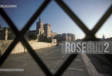 ( FRANCIA  )  PROVENCE-ALPES-COTE DAZUR AVIGNONE : IL PALAZZO DEI PAPI © 1999 Graziano Arici/Rosebud2 / GEO