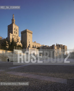 ( FRANCIA  )  PROVENCE-ALPES-COTE DAZUR AVIGNONE : IL PALAZZO DEI PAPI © 1999 Graziano Arici/Rosebud2 / GEO
