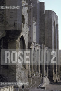 ( FRANCIA  )  PROVENCE-ALPES-COTE DAZUR AVIGNONE : IL PALAZZO DEI PAPI © 1999 Graziano Arici/Rosebud2 / GEO