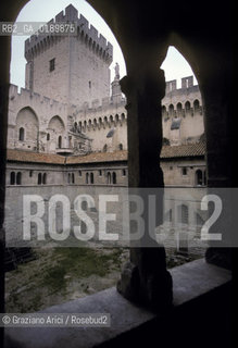( FRANCIA  )  PROVENCE-ALPES-COTE DAZUR AVIGNONE : IL PALAZZO DEI PAPI © 1999 Graziano Arici/Rosebud2 / GEO
