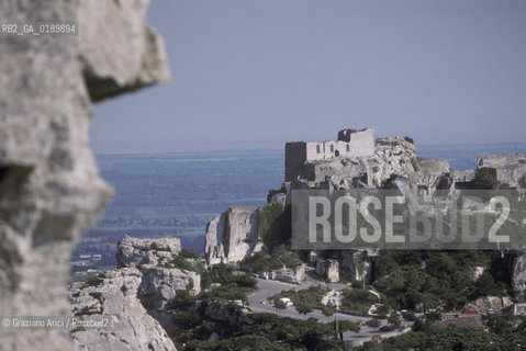 ( FRANCIA  )  PROVENCE-ALPES-COTE DAZUR  LES BAUX-DE-PROVENCE : PANORAMA DEL CASTELLO © 1999 Graziano Arici/Rosebud2 / GEO ROCCIA
