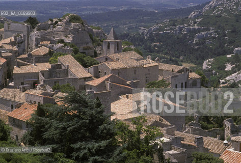 ( FRANCIA  )  PROVENCE-ALPES-COTE DAZUR  LES BAUX-DE-PROVENCE : PANORAMA © 1999 Graziano Arici/Rosebud2 / GEO