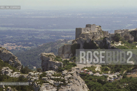 ( FRANCIA  )  PROVENCE-ALPES-COTE DAZUR  LES BAUX-DE-PROVENCE : IL CASTELLO  © 1999 Graziano Arici/Rosebud2 / GEO