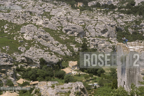 ( FRANCIA  )  PROVENCE-ALPES-COTE DAZUR  LES BAUX-DE-PROVENCE : IL CASTELLO  © 1999 Graziano Arici/Rosebud2 / GEO