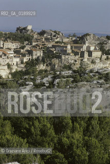( FRANCIA  )  PROVENCE-ALPES-COTE DAZUR  LES BAUX-DE-PROVENCE : PANORAMA © 1999 Graziano Arici/Rosebud2 / GEO