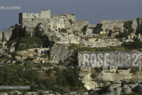 ( FRANCIA  )  PROVENCE-ALPES-COTE DAZUR  LES BAUX-DE-PROVENCE : PANORAMA DEL CASTELLO © 1999 Graziano Arici/Rosebud2 / GEO
