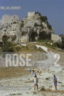 ( FRANCIA  )  PROVENCE-ALPES-COTE DAZUR  LES BAUX-DE-PROVENCE : IL CASTELLO © 1999 Graziano Arici/Rosebud2 / GEO