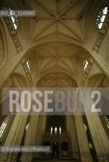 ( FRANCIA  )  RHONE-ALPES  BOURG-EN-BRESSE : CHIESA DI BROU © 1999 Graziano Arici/Rosebud2 / GEO ARCHITETTURA GOTICO-FIAMMEGGIANTE