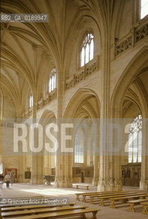 ( FRANCIA  )  RHONE-ALPES  BOURG-EN-BRESSE : CHIESA DI BROU  © 1999 Graziano Arici/Rosebud2 / GEO ARCHITETTURA GOTICO-FIAMMEGGIANTE