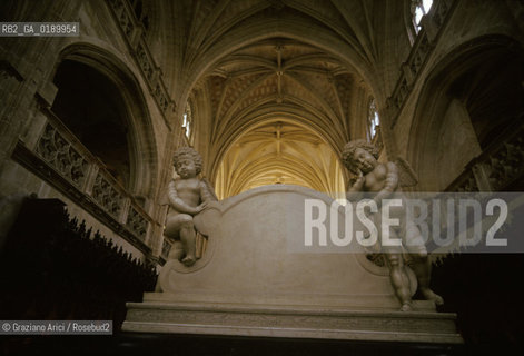 ( FRANCIA  )  RHONE-ALPES  BOURG-EN-BRESSE : CHIESA DI BROU  © 1999 Graziano Arici/Rosebud2 / GEO ARCHITETTURA GOTICO-FIAMMEGGIANTE