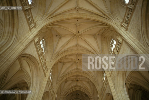 ( FRANCIA  )  RHONE-ALPES  BOURG-EN-BRESSE : CHIESA DI BROU  © 1999 Graziano Arici/Rosebud2 / GEO ARCHITETTURA GOTICO-FIAMMEGGIANTE