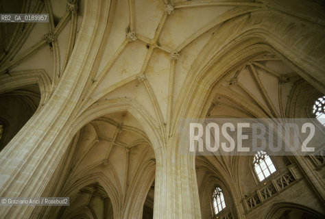 ( FRANCIA  )  RHONE-ALPES  BOURG-EN-BRESSE : CHIESA DI BROU  © 1999 Graziano Arici/Rosebud2 / GEO ARCHITETTURA GOTICO-FIAMMEGGIANTE