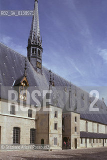 ( FRANCIA  )  BORGOGNA  BEAUNE : HOTEL-DIEU © 1999 Graziano Arici/Rosebud2 / GEO OSPEDALE ARCHITETTURA FIAMMINGA