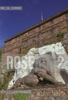 ( FRANCIA  )  FRANCHE-COMTE  BELFORT : IL LEONE DI BARTHOLDI © 1999 Graziano Arici/Rosebud2 / GEO