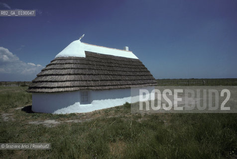 ( FRANCIA  )  PROVENCE-ALPES-COTE DAZUR PARCO NATURALE DELLA CAMARGUE : UNA CABANE DE GARDIAN © 1999 Graziano Arici/Rosebud2 / GEO CASA