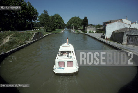 ( FRANCIA  )  LANGUEDOC-ROUSSILLON  BEZIERS : LE NOVE CHIUSE DEL CANAL DU MIDI © 1999 Graziano Arici/Rosebud2 / GEO CANALE