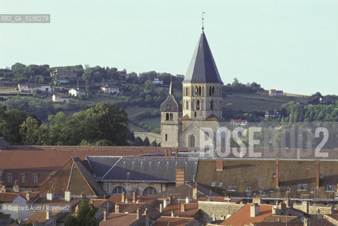 ( FRANCIA  )  BORGOGNA  CLUNY : ABBAZIA E CHIESA DI ST-PIERRE ET ST-PAUL © 1999 Graziano Arici/Rosebud2 / GEO
