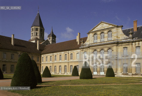 ( FRANCIA  )  BORGOGNA  CLUNY : ABBAZIA E CHIESA DI ST-PIERRE ET ST-PAUL © 1999 Graziano Arici/Rosebud2 / GEO