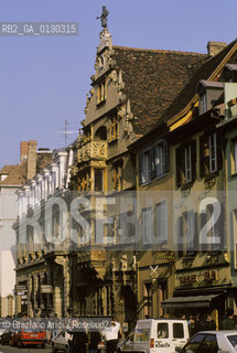 ( FRANCIA  )  ALSAZIA  COLMAR  : LA MAISON DES TETES  © 1999 Graziano Arici/Rosebud2 / GEO