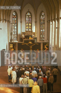 ( FRANCIA  )  ALSAZIA  COLMAR  : IL MUSEO DUNTERDENLINDEN  IL POLITTICO DI ISSENHEIM DI MATHIAS GRUNEWALD © 1999 Graziano Arici/Rosebud2 / GEO