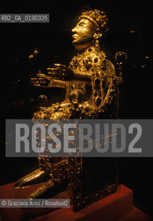 ( FRANCIA  )  MIDI-PYRENEES CONQUES :  CHIESA DELLA STE-FOY  STATUA RELIQUIARIO DELLA STE-FOY © 1999 Graziano Arici/Rosebud2 / GEO PELLEGRINO PELLEGRINAGGIO