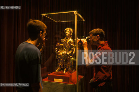 ( FRANCIA  )  MIDI-PYRENEES CONQUES :  CHIESA DELLA STE-FOY  STATUA RELIQUIARIO DELLA STE-FOY © 1999 Graziano Arici/Rosebud2 / GEO PELLEGRINO PELLEGRINAGGIO