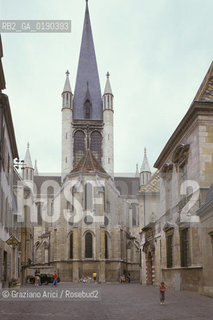( FRANCIA  )  BORGOGNA DIGIONE : LA CHIESA NOTRE-DAME © 1999 Graziano Arici/Rosebud2 / GEO GOTICO