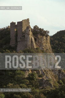 ( FRANCIA  )  LANGUEDOC-ROUSSILLON CASTELLO DI DUFORT © 1999 Graziano Arici/Rosebud2 / GEO ERESIA CATARA CATARI