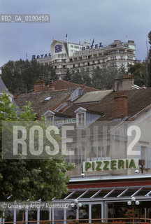( FRANCIA  )  RHONE-ALPES EVIAN-LES-BAINS :  IL PAESE © 1999 Graziano Arici/Rosebud2 / GEO