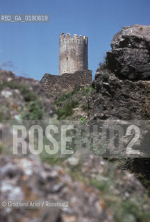 ( FRANCIA  )  MIDI-PYRENEES CASTELLI DI LASTOURS  © 1999 Graziano Arici/Rosebud2 / GEO ERESIA CATARA CATARI CROCIATA