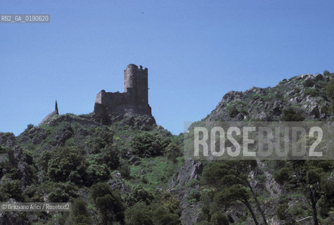 ( FRANCIA  )  MIDI-PYRENEES CASTELLI DI LASTOURS  © 1999 Graziano Arici/Rosebud2 / GEO ERESIA CATARA CATARI CROCIATA