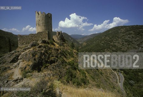 ( FRANCIA  )  MIDI-PYRENEES CASTELLI DI LASTOURS  © 1999 Graziano Arici/Rosebud2 / GEO ERESIA CATARA CATARI CROCIATA
