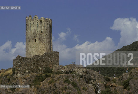 ( FRANCIA  )  MIDI-PYRENEES CASTELLI DI LASTOURS  © 1999 Graziano Arici/Rosebud2 / GEO ERESIA CATARA CATARI CROCIATA
