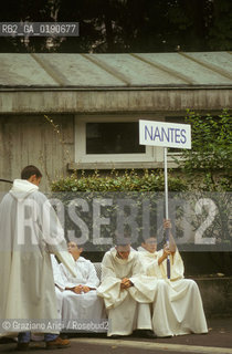 ( FRANCIA  )  MIDI-PYRENEES LOURDES : PELLEGRINI  © 1999 Graziano Arici/Rosebud2 / GEO PELLEGRINAGGIO