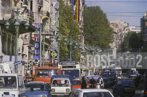 ( FRANCIA  )  PROVENCE-ALPES-COTE DAZUR MARSIGLIA :LA CANEBIERE © 1999 Graziano Arici/Rosebud2 / GEO