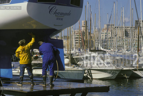 ( FRANCIA  )  PROVENCE-ALPES-COTE DAZUR MARSIGLIA : IL VIEUX-PORT © 1999 Graziano Arici/Rosebud2 / GEO PORTO