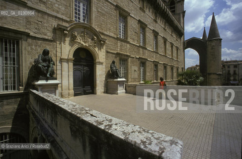 ( FRANCIA  )  LANGUEDOC-ROUSSILLON  MONTPELLIER : LA FACOLTA DI MEDICINA UNIVERSITA © 1999 Graziano Arici/Rosebud2 / GEO