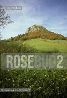 ( FRANCIA  )  MIDI-PYRENEES  IL CASTELLO DI MONTSEGUR ULTIMO RIFUGIO DELLA CHIESA CATARA  © 1999 Graziano Arici/Rosebud2 / GEO ERESIA CATARA CATARI CROCIATA