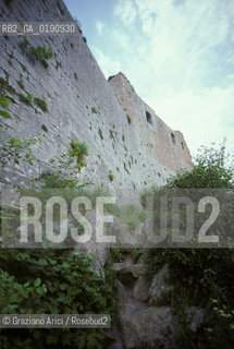 ( FRANCIA  )  MIDI-PYRENEES  IL CASTELLO DI MONTSEGUR ULTIMO RIFUGIO DELLA CHIESA CATARA  © 1999 Graziano Arici/Rosebud2 / GEO ERESIA CATARA CATARI CROCIATA