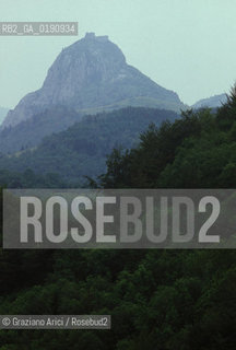 ( FRANCIA  )  MIDI-PYRENEES  IL CASTELLO DI MONTSEGUR ULTIMO RIFUGIO DELLA CHIESA CATARA  © 1999 Graziano Arici/Rosebud2 / GEO ERESIA CATARA CATARI CROCIATA