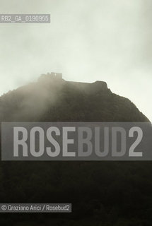 ( FRANCIA  )  MIDI-PYRENEES  IL CASTELLO DI MONTSEGUR ULTIMO RIFUGIO DELLA CHIESA CATARA  © 1999 Graziano Arici/Rosebud2 / GEO ERESIA CATARA CATARI CROCIATA