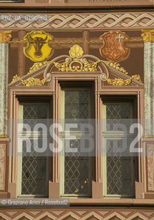 ( FRANCIA  )  ALSAZIA MULHOUSE : LHOTEL DE VILLE © 1999 Graziano Arici/Rosebud2 / GEO  FINESTRA