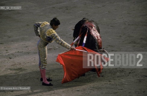 ( FRANCIA  )  LANGUEDOC-ROUSSILLON  NIMES : FERIA DES VENDANGES  ARENA CORRIDA © 1999 Graziano Arici/Rosebud2 / GEO