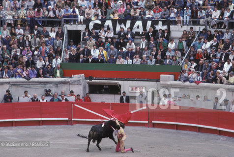 ( FRANCIA  )  LANGUEDOC-ROUSSILLON  NIMES : FERIA DES VENDANGES  ARENA CORRIDA © 1999 Graziano Arici/Rosebud2 / GEO
